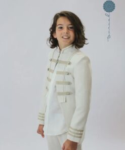 Traje Almirante Levita Blanco