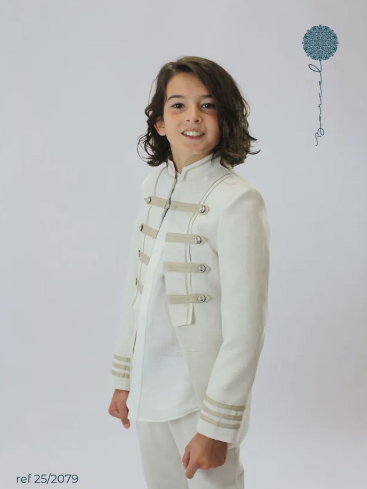 Traje Almirante Levita Blanco