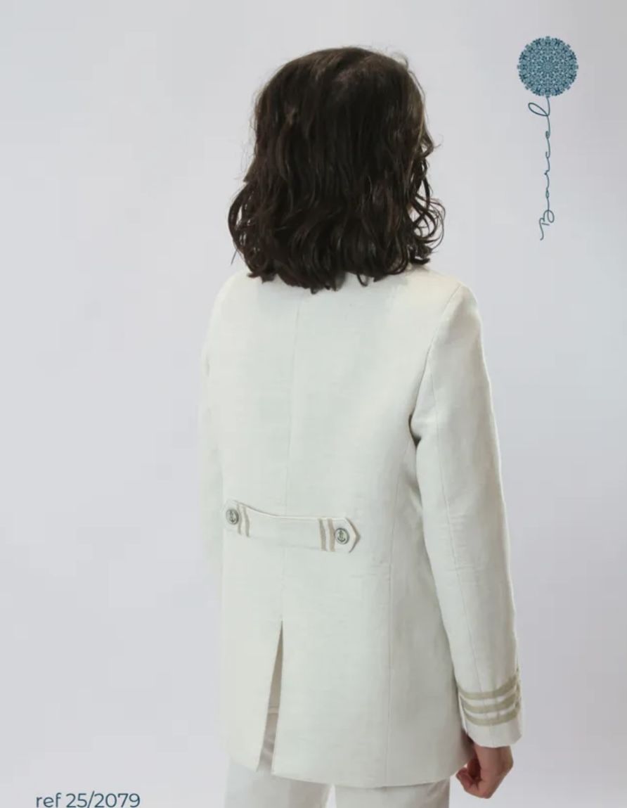 Traje Almirante Levita Blanco - Imagen 3