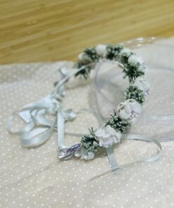 Alternative view of Corona verde /beige floritur