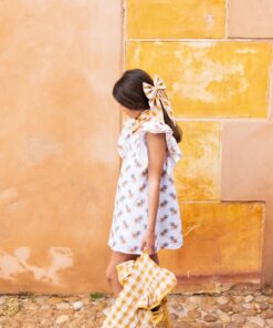 Alternative view of Vestido Palmeras Kids Chocolate