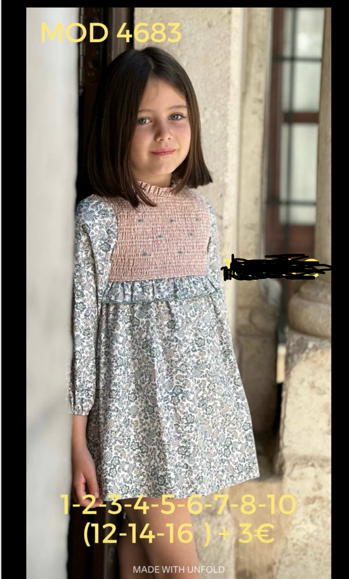 Vestido Flores Copo