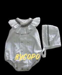 Pelele plumeti blanco COPO