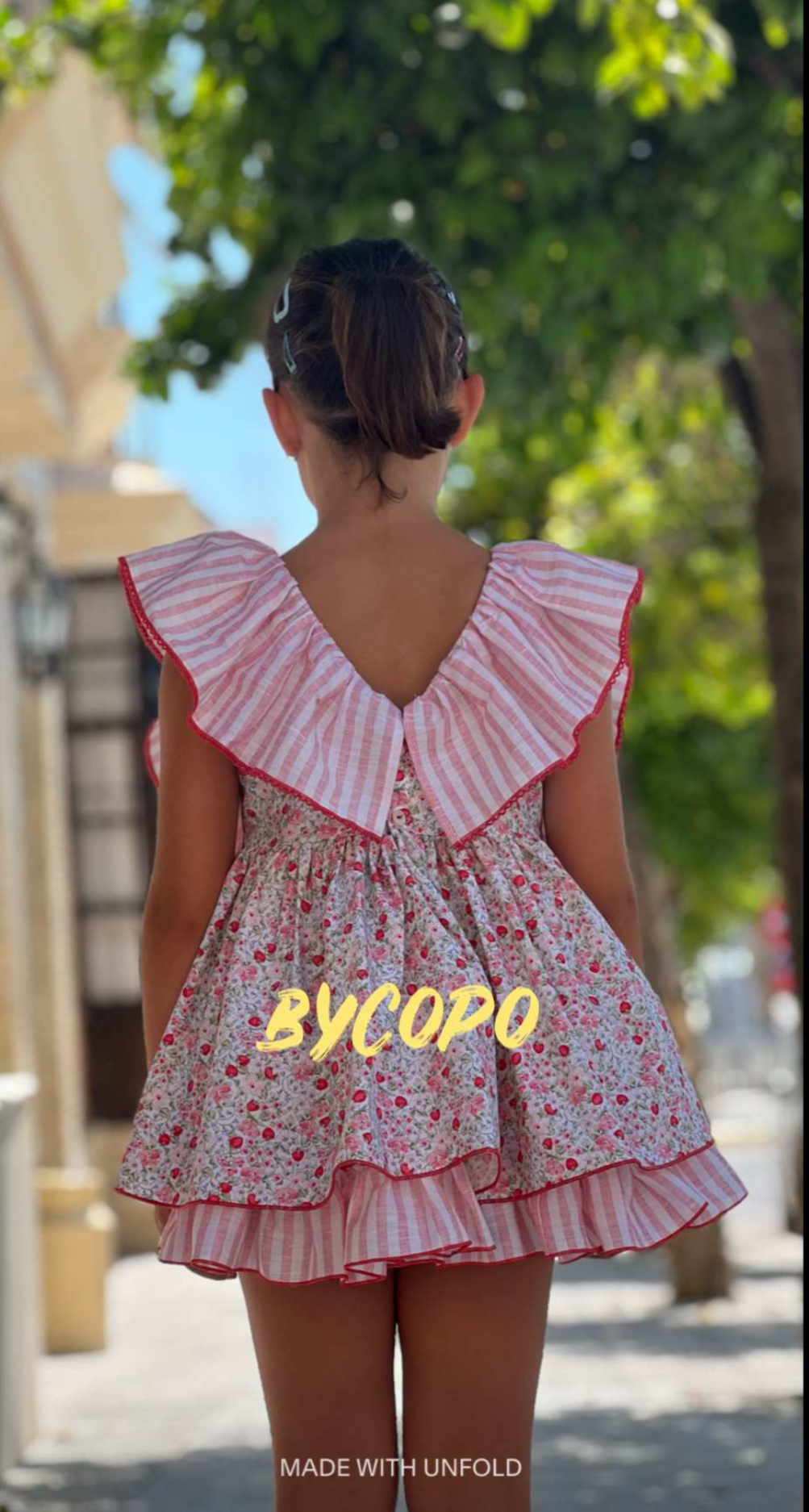 A Vestido Flores COPO - Imagen 3
