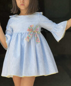 A Vestido Rayas azul La Peppa