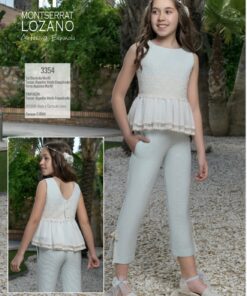 Conjunto blusa y pantalón 3354