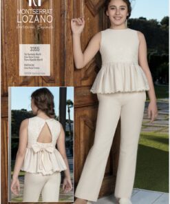 Conjunto blusón y pantalón 3355