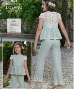 Conjunto blusón y pantalón 3354