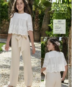 Conjunto blusa y pantalón 3362