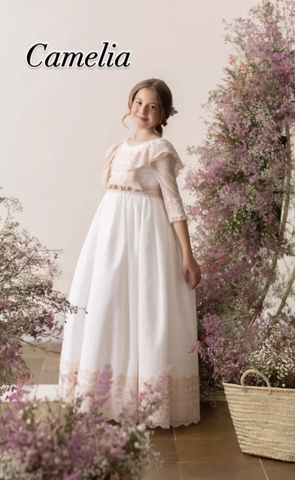 Vestido comunión Camelia