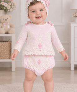 Blusa + Braguita rosa Mimosines